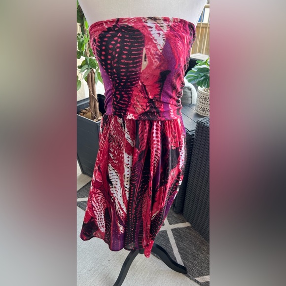 INC International Concepts- Boho High-Low Convertible Skirt Dress - Picture 3 of 9